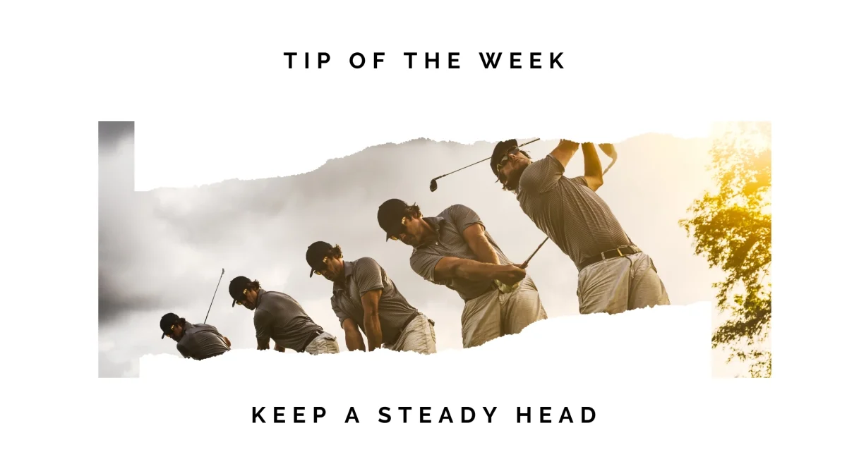 GOLF TIP: STRAIGHTER SHOT