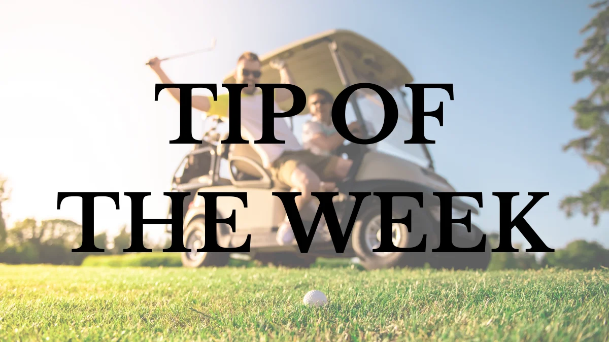 GOLF TIP: HEAD TO THE DRIVING RANGE AFTER WORK