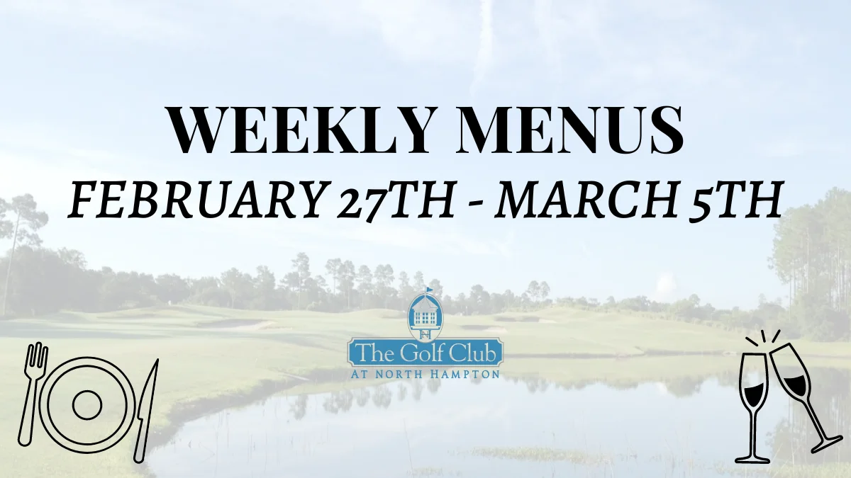 Check Out This Week’s Menus
