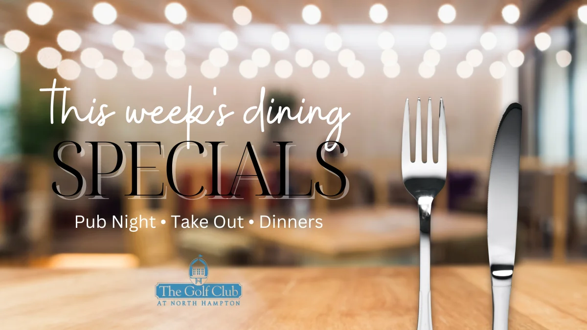 Weekly Dining Specials