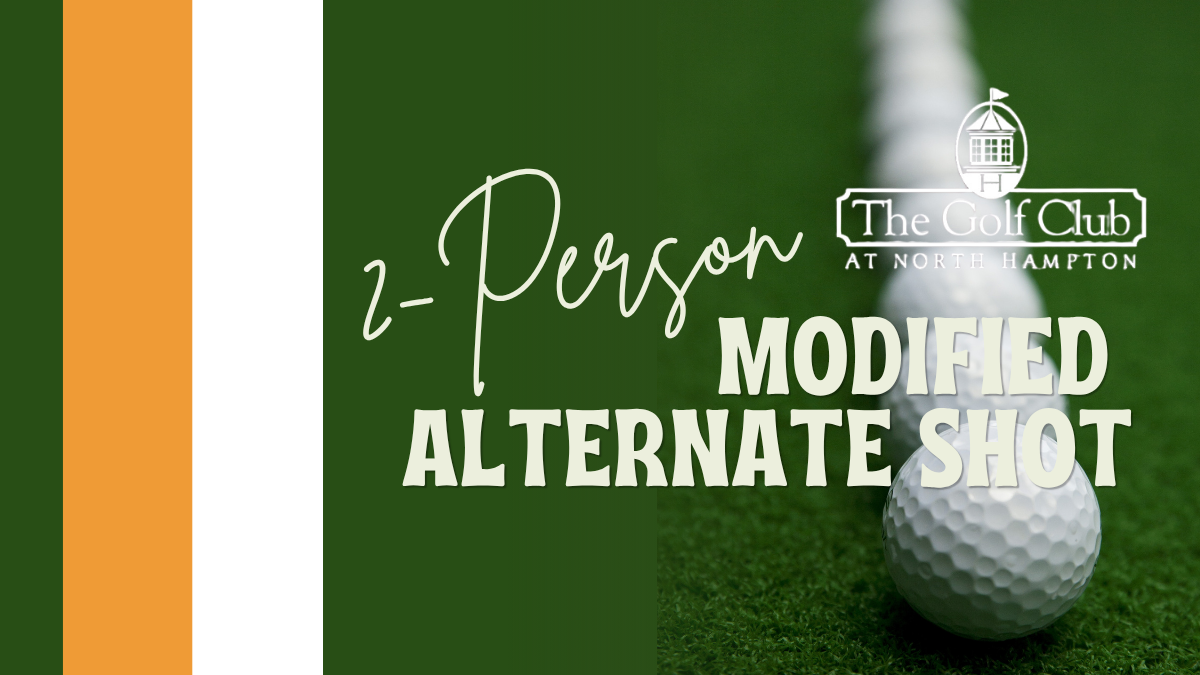 Register Now: 2-Person Modified Alternate Shot | August 15
